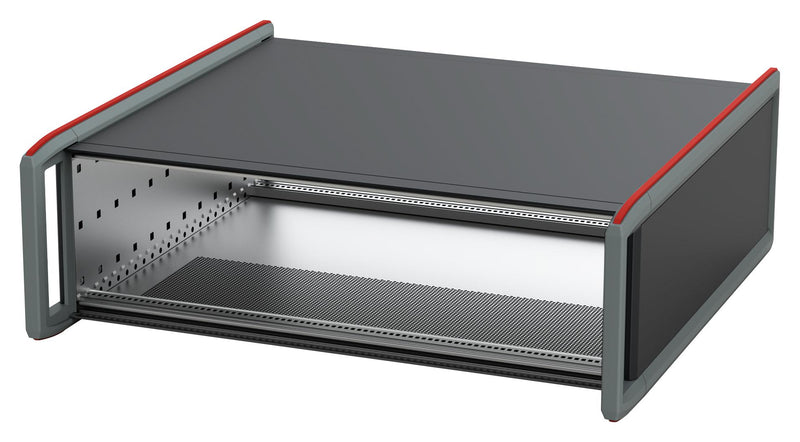 NVENT SCHROFF 24580-342 19" Case, 84HP, IP30, 3U, Aluminium, Desktop, 157 mm, 460.9 mm, 442 mm