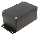 HAMMOND 1550Z108FBK Metal Enclosure, w/ Flange, Instrument, Diecast Aluminium, 125 mm, 80 mm, 59 mm, IP66, IP67, IP68