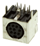 AMP - TE CONNECTIVITY 5749268-1 DIN Audio / Video Connector, 8 Contacts, Jack, PCB Mount, Through Hole Right Angle