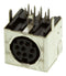 AMP - TE CONNECTIVITY 5749268-1 DIN Audio / Video Connector, 8 Contacts, Jack, PCB Mount, Through Hole Right Angle