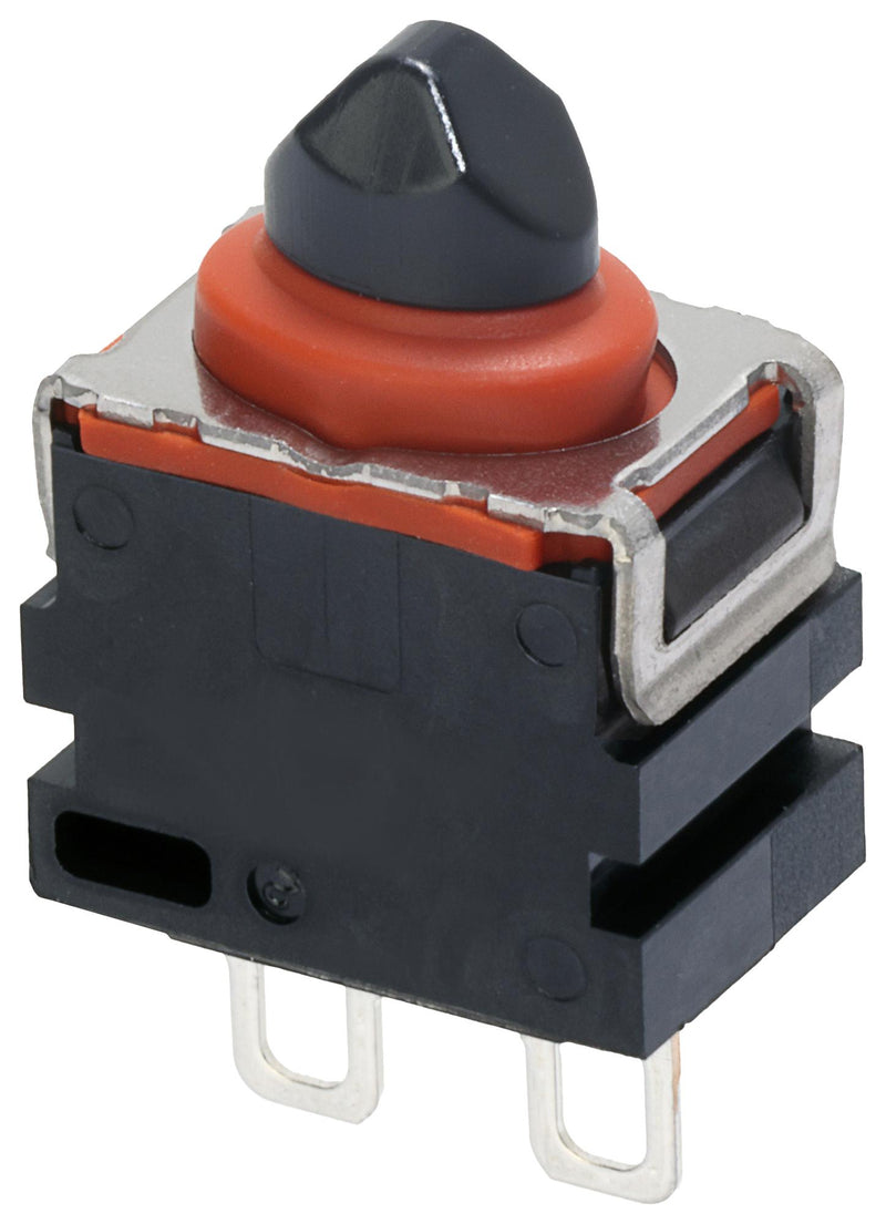 OMRON ELECTRONIC COMPONENTS D2EW-A02H Microswitch, Ultra Subminiature, Pin Plunger, SPST-NC, Solder Lug, 100 mA, 12 V