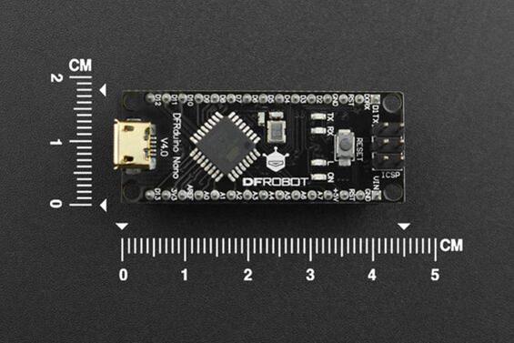 DFROBOT DFR0010 DFRduino Nano Board, Atmega328-20AU, 8 bit, AVR GTIN UPC EAN: 6959420900398