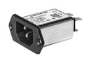 SCHURTER 3-130-938 Filtered IEC Power Entry Module, IEC C14, Medical, 6 A, 250 VAC