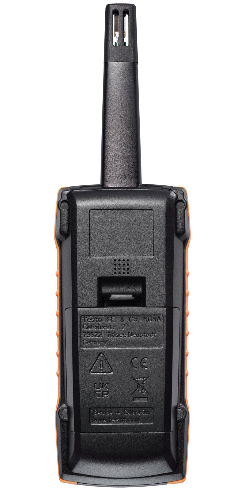 TESTO 0563 1625 Humidity Meter, Testo&nbsp;625, 0% to 100% Relative Humidity, 2.5 %, 0.1 &deg;C, 208 mm x 60 mm x 28 mm Testo&nbsp;625