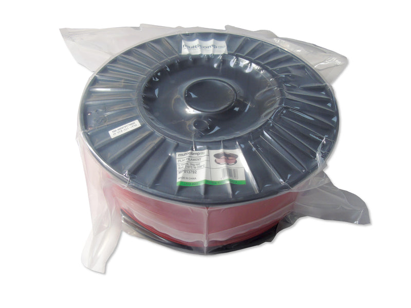 MULTICOMP PRO MP013792 3D Printer Filament, Red, 1.75mm, PLA+, 210&deg;C to 230&deg;C, 3kg