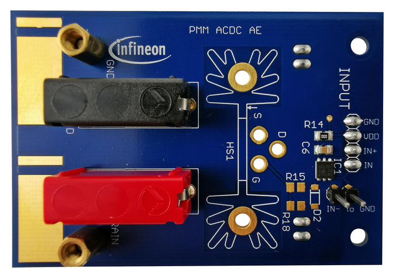 INFINEON KITDRIVER1EDN7512GTOBO1 Evaluation Board, 1EDN7512G, 4/8A, 1Ch, Low-Side, MOSFET Gate Driver SP002478938