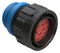 AMPHENOL SINE/TUCHEL AHDP06-24-16PR-STA 16 POSITION PLUG, PIN, SHELL SIZE 24, REDUCED DIAMETER SEAL (BLUE), SMALL THREAD ADAPTER 86AK2813