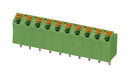 Phoenix Contact SPTA 1/ 2-50 SPTA 2-50 Wire-To-Board Terminal Block 5 mm 2 Ways 24 AWG 16 1.5 mm&Acirc;&sup2; Push In