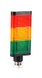 MALLORY JTC028-RYG-CD STACK LIGHT, GREEN/RED/YELLOW, 24V