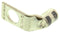 ABB - THOMAS & BETTS 54140UB TERMINAL, RIGHT ANGLE COMPRESSION LUG, 3/8IN, 4AWG, GREY