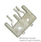 TE CONNECTIVITY 1971567-1 Lighting Connector, Hermaphroditic, Miniature Series, 2 Contacts, Receptacle, 3 mm, Solder, 1 Rows