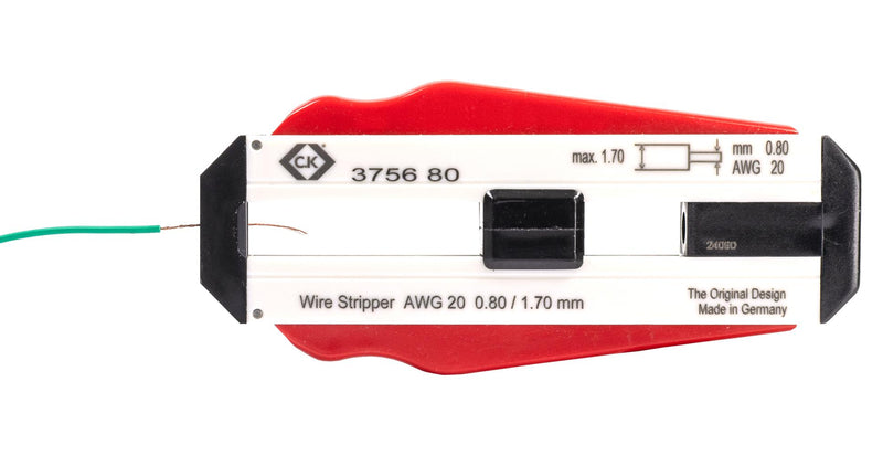 CK TOOLS T3756 80 Precision Wire Stripper for 0.8mm Diameter Wire GTIN UPC EAN: 5013969498400