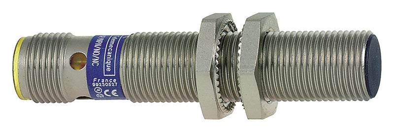 TELEMECANIQUE SENSORS XS112BLPBM12 Inductive Proximity Sensor, Cylindrical, OsiSense XS, M12, 2 mm, PNP-NC, 12 to 24 Vdc, M12 Connector