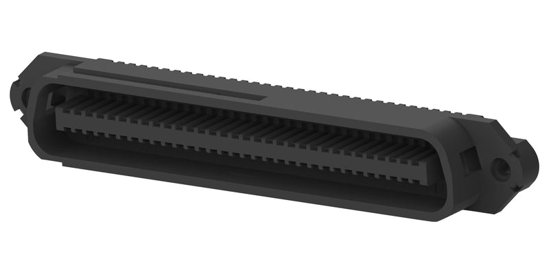 TE CONNECTIVITY 552285-1 I/O Connector, 64 Contacts, Plug, Micro D, IDC / IDT, Champ-Lok Series, Cable Mount