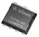 INFINEON IPTA60R180CM8XTMA1 Power MOSFET, N Channel, 600 V, 18 A, 0.18 ohm, LHSOF, Surface Mount