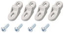 CAMDENBOSS CHDAPB014/4 Mounting Bracket, Size 1, 4x12 S/T Screw, Plastic, 19 mm, 19 mm