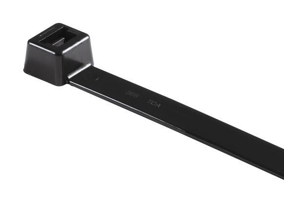 HELLERMANNTYTON LK5.WB2P Cable Tie, Nylon 6.6 UV Resistant (Polyamide 6.6 UV Resistant), Black, 535 mm, 13.2 mm, 150 mm