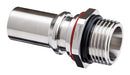 AMPHENOL LTW SQD-08PAGM-PRD001 Liquid Cooling Plug, 7/8"-14UNF, Stainless Steel, Red, Valve, SnapQD Series