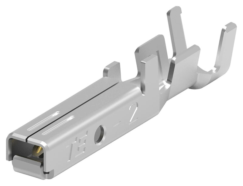 TE CONNECTIVITY 2311162-3 Heavy Duty Connector Contact, Dynamic D-3000, Socket, 16 AWG, Crimp, 15 A, Copper Alloy