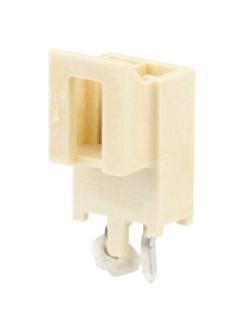 MOLEX 105309-2102 Pin Header, Natural, Power, Wire-to-Board, 2.5 mm, 1 Rows, 2 Contacts, Through Hole Straight