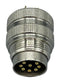 NORCOMP 878-07B-103RLS1 CIRCULAR CONNECTOR, PLUG, 7POS, SOLDER