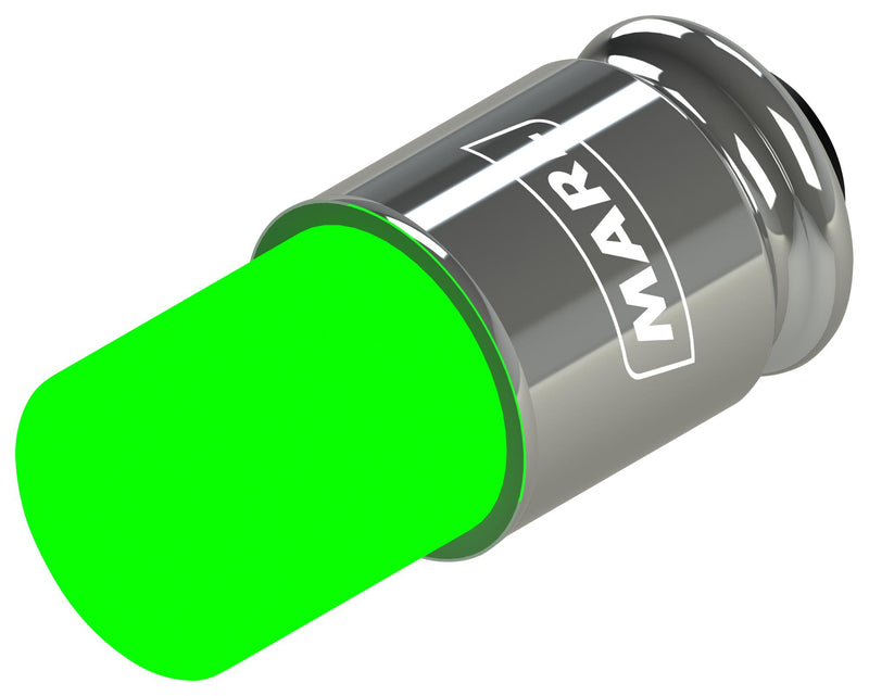 MARL 205-532-23-38 LED Replacement Lamp, Midget Groove, Green, T-1 3/4 (5mm), 500 mW, 520 nm, 23 cd