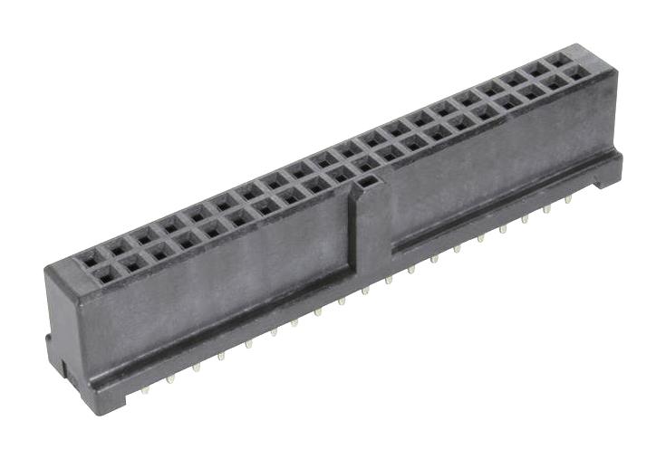 Harting 09195406824741 09195406824741 PCB Receptacle Board-to-Board 2.54 mm 2 Rows 40 Contacts Through Hole Mount SEK Series