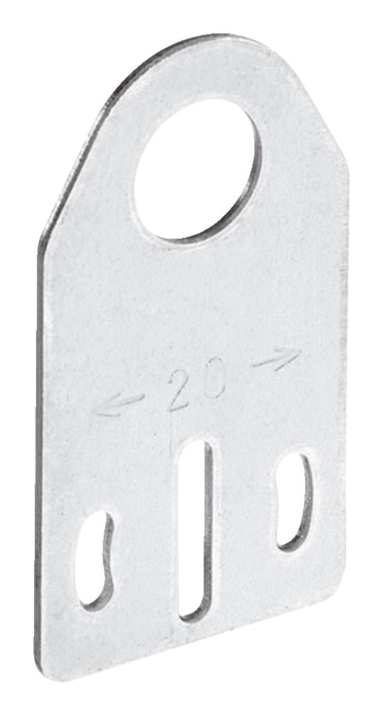 SICK BEF-WG-M12 Mounting Bracket, M12 Connector Sensors, Zinc Coated Steel