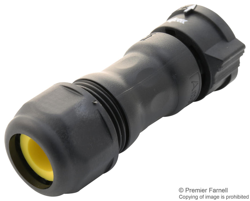 AMPHENOL LTW CB-06BFFA-QL8MP0 Circular Connector, IP68, X-Lok C Size Series, Cable Mount Receptacle, 6 Contacts, Crimp Socket