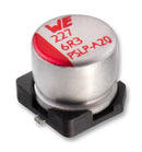 WURTH ELEKTRONIK 8.75105E+11 Polymer Aluminium Electrolytic Capacitor, 22 &micro;F, 20 V, Radial Can - SMD, 0.035 mohm