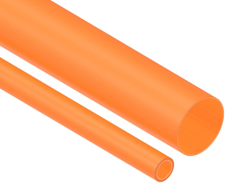 RAYCHEM - TE CONNECTIVITY EVDW-40/13-3-STK Heat Shrink Tubing, 3:1, 1.575 ", 40 mm, Orange, 4 ft, 1.2 m
