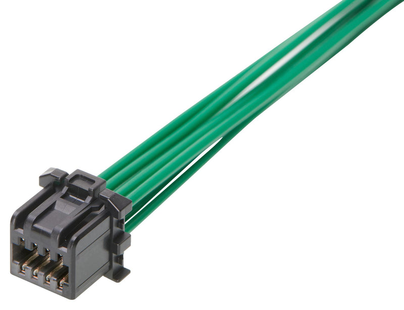 MOLEX 214527-1001 Connector Housing, 2 Row, Black, Micro-Lock Plus 214527 Series, Receptacle, 10 Ways, 1.25 mm