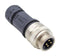 BULGIN LIMITED PXPTPU78FIM04ASTM22 Sensor Connector, Buccaneer Series, 7/8", Male, 4 Positions, Screw Pin, Straight Cable Mount
