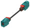 TE CONNECTIVITY 2081390-2 RF / Coaxial Cable Assembly, FAKRA Jack to FAKRA Jack, DAR462, 50 ohm, 23.62 ", 600 mm, Black