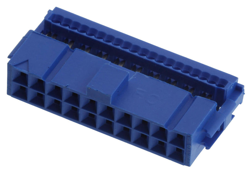 AMPHENOL COMMUNICATIONS SOLUTIONS 66900-320LF IDC Connector, IDC Receptacle, Female, 2.54 mm, 2 Row, 20 Contacts, Cable Mount