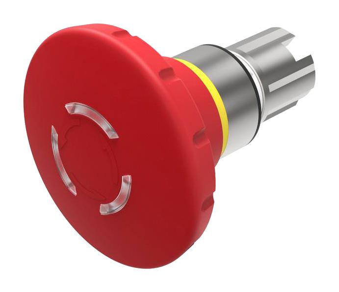 EAO 45-2D36.2A20.000 Switch Actuator, EAO 45 Series Illuminated Emergency Stop Switches, IP66, IP67, IP69K, 45 Series