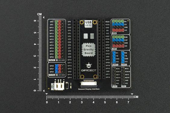 DFROBOT DFR0848 Gravity Expansion Board, Raspberry Pi Pico Boards GTIN UPC EAN: 6959420922727