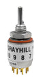 Grayhill 503265-1-03N 503265-1-03N Rotary Switch 3 Position 1 Pole 36 &deg; 150 mA 115 V 50 Series New