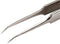 WELLER EREM 5BSA Tweezer, Precision, Curve/Pointed Tip, 115mm, Stainless Steel