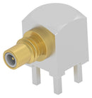 TE CONNECTIVITY 2477169-1 RF / Coaxial Connector, SMC Coaxial, Right Angle Jack, Through Hole Right Angle, 50 ohm, Brass