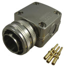 JAEGER 632 703 006 Circular Connector, Circular Industrial, Industrial Series, Cable Mount Plug, 3 Contacts, Crimp Pin