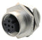 AMPHENOL LTW M12A-04PFFS-SH8001 Sensor Connector, 4 Pole, M12, Receptacle, M Series, M12, Female, 4 Positions, Solder Socket
