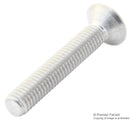 TR FASTENINGS M5 12 M4A2MC S50 CSK T25 Security Screw, Security, Tamperproof, Stainless Steel A2, Flat / Countersunk Hex Socket, 12 mm, M5