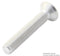 TR FASTENINGS M5 12 M4A2MC S50 CSK T25 Security Screw, Security, Tamperproof, Stainless Steel A2, Flat / Countersunk Hex Socket, 12 mm, M5