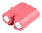 MOLEX 211937-0002 Rectangular Power Connector, Red, 2 Contacts, Sentrality 211937 Series, PCB Mount, Screw, 19.06 mm