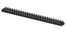 TE CONNECTIVITY 2-1546670-6 Panel Mount Barrier Terminal Block, 2 Row, 26 Ways, 22 AWG, 14 AWG, 11.1 mm, 25 A