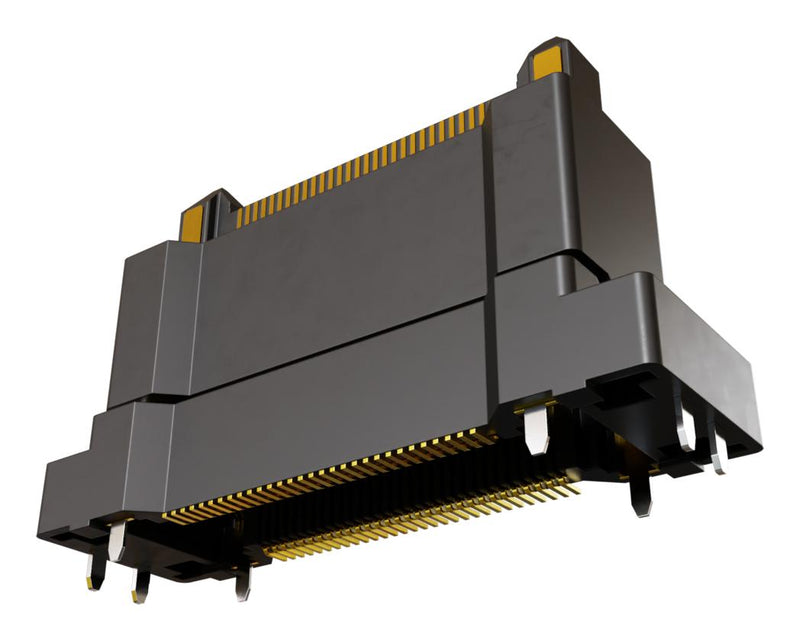 HARWIN F11-20106042R Mezzanine Connector, 4 Pwr Contact, Plug, 0.5 mm, 2 Rows, 64 Contacts