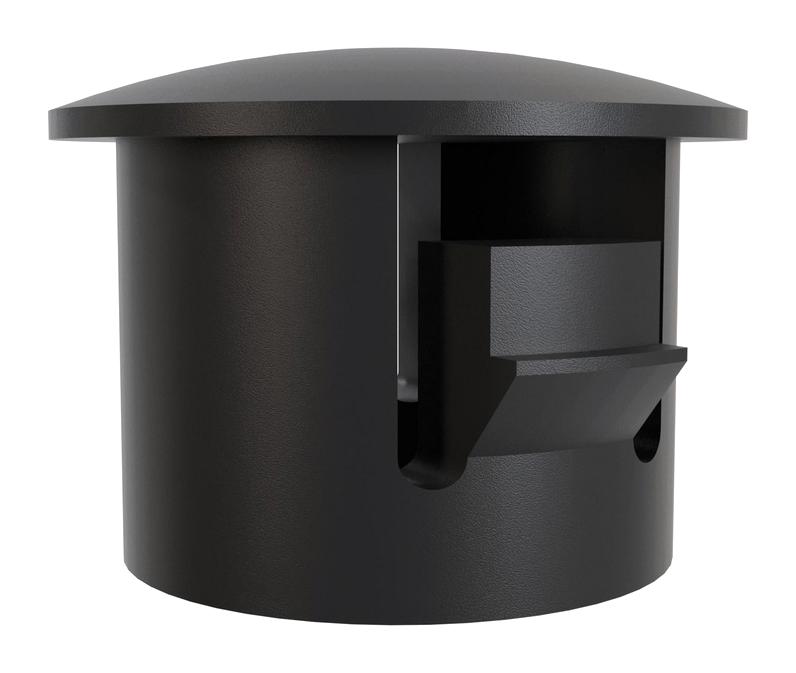 ESSENTRA COMPONENTS 62MP0250 HOLE PLUG, NYLON 6, BLACK, 0.25"