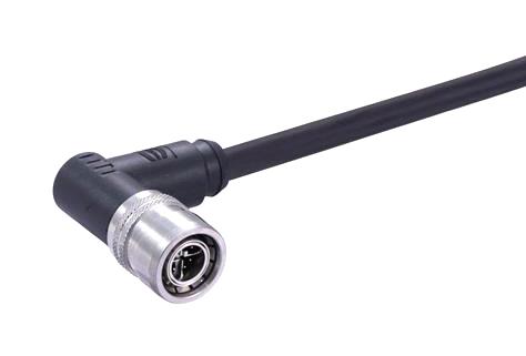 HARTING 21406200888010 CBL ASSY, 8P R/A M12 PLUG-FREE END, 3.3