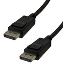 VIDEK 2409T-2 Audio / Video Cable Assembly, Version 2.1, DisplayPort Plug, DisplayPort Plug, 6.6 ft, 2 m, Black